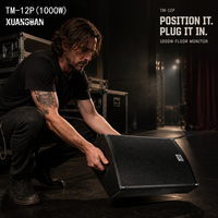 Système de sonorisation de scène professionnel TM12P, haut-parleur de scène actif de 12 pouces, moniteur de scène, caisson de basses, haut-parleur