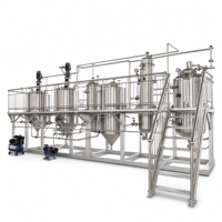Réservoir de dégommage automatique d'huile végétale, équipement industriel de dégommage pour ligne de raffinage d'huile brute de soja et de tournesol