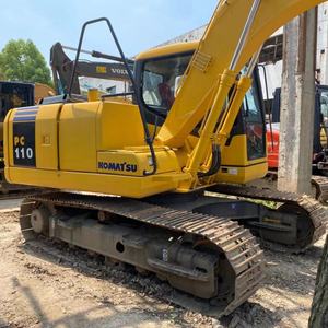 Excavadora de Orugas Komatsu PC110 Usada de Fácil Mantenimiento, Sistema Hidráulico Potente, 11 Toneladas de Peso Operativo, Motor Controlado por PLC - Product Image 3