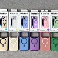 VAWI B042 Magnetische Handyhülle für iPhone 17 16 15 Pro Max Stoßfeste Rückseiten-Handyhülle für Samsung S25 S24 Ultra