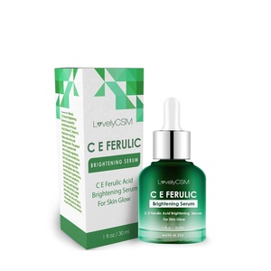 Suero Facial Hidratante con Ácido Hialurónico, Pro-Xylan, <span class=keywords><strong>Ferulic</strong></span> 20%, Vitamina C y E, Antiarrugas y Antienvejecimiento, Marca Privada, Orgánico, con Boseina - Product Image 1