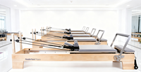 Vente flash - Machine de Pilates Reformer portable, équipement de fitness à domicile avec résistance réglable pour femmes