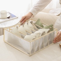 2025 vêtements tiroir organisateur garde-robe pliable séparateurs sous-vêtements stockage pour chaussettes chemises hauts fins soutiens-gorge et caleçons maille
