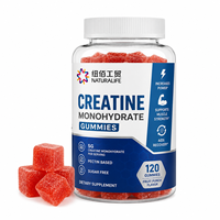Complément alimentaire en bonbons gélifiés à la créatine, 120 unités, à base de pectine, pour l'entraînement musculaire et la récupération musculaire