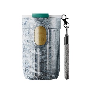 Tasse à café en titane pur 500 ml, légère et portable, pour boissons en extérieur, avec sangle de transport, cadeau pour étudiant, bouteille d'eau - Product Image 2