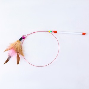 Gran oferta, precio al por mayor, juguetes de gato de plumas de repuesto interactivos para <span class=keywords><strong>gatos</strong></span> de interior - Product Image 6