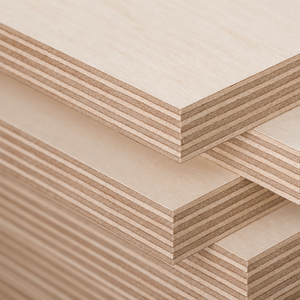 Lámina de Madera Contrachapada de Abedul con Superficie Recubierta de <span class=keywords><strong>Melamina</strong></span> para Muebles de Cocina, Panel Decorativo Interior, Uso Comercial - Product Image 1