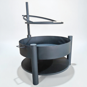 Braciere in Legno Regolabile per Esterni, Direttamente dalla Fabbrica, per Giardino, Cortile o Terrazza, Ideale per Gite all'Aperto - Product Image 4