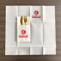 Serviette en papier jetable, vente en gros, 1 pli, accepte les serviettes de table jetables personnalisées, serviettes en papier doux et absorbant