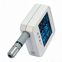 Sensor Suhu Kelembaban Tekanan Udara OEM/ODM Resolusi 0.2 Layar TFT IP55 untuk Pabrik Kimia, Farmasi, dan Makanan