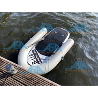 140x138cm, Tube en PVC, moteur de bateau, Station de JetSki gonflable, Dock de mer gonflable, C Dock avec sac d'eau