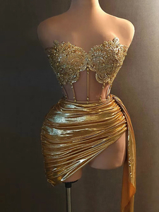 Novance Y3657 Prodotti Dropshipping 2025 – Completi da Donna Sexy Senza Maniche alla Moda, Abito Lussuoso da Gala per Compleanno/Celebrità - Product Image 3