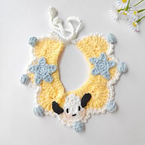 Cute knitted pet bibs, doll scarves, handmade crocheted <strong>dog</strong> and cat decorations - Product Image 5