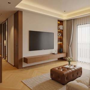 Muebles de Madera de Estilo Medieval Moderno, Mueble para TV, Mesa de Centro, Juego de Mesa y Sillas de Comedor para Personalización de Toda la Casa - Product Image 4