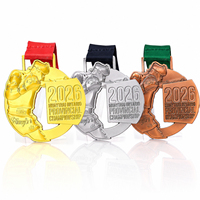 Nouvellement Conception nouvelle privé personnalisé kickboxing médailles à vendre médaille de boxe