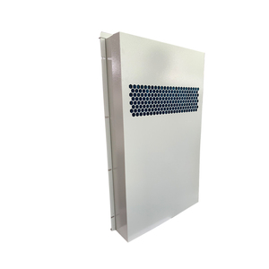 Échangeur de chaleur RS485 IP55 48V pour armoire électrique extérieure de télécommunications, 80W/K, double ventilateurs à air, état neuf, plaque de cœur, cabine électrique - Product Image 4