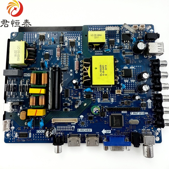 JHT T.R67.815 LCD LED TV Smart Mainboard for 32-65 Inch 60Hz 1080P Full HD TV Screen Replacement TV Driver Circuit Board
