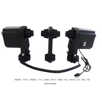 DX7 DX5纸张卷取卷轴系统送料套件50毫米圈宽格式绘图仪Mutoh VJ1604 1614 1624 Mimaki Allwin Oric X-Roland