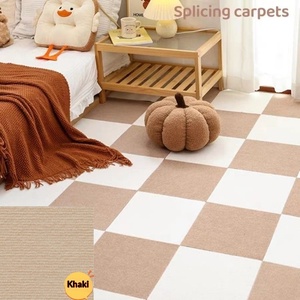 Dalles de <span class=keywords><strong>moquette</strong></span> auto-adhésives en aluminium, épaissies, insonorisantes, pour bureaux, dalles emboîtables, tapis de sol commercial à couverture complète - Product Image 6