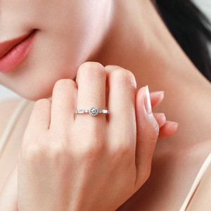 Gioielli Ada Pronti per la Spedizione, Basso MOQ 1pz, Nuova Moda Anelli da Donna in Vero Argento Sterling S925 - Product Image 2