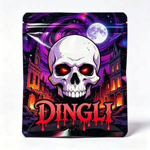 Custom Printed Logo 3.5g 7g Vitamin PE <b>Packaging</b> <b>Bag</b> CR Zipper Stand up Pouches Smell Proof Mylar <b>Bag</b> for Supplement Candy - Product Image 1