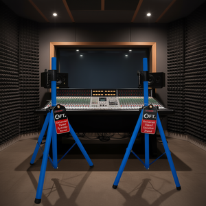 Soporte Universal para Altavoces de 4 Pies, Trípode Ajustable de Metal para DJ, Estudio, Monitor, Equipo de Audio Estéreo, Paquete de 2 - Product Image 2