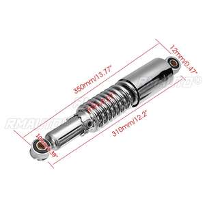 2 Amortiguadores de Aire Universales de 310 mm para Motocicleta, Suspensión Trasera para Motocicletas de 90cc, 110cc, 125cc, 150cc, Dirt Bike, Gokart, ATV, Quad - Product Image 5