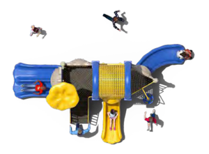 <span class=keywords><strong>Meilleurs</strong></span> ensembles de jeux <span class=keywords><strong>d</strong></span>'extérieur avec toboggan en plastique LLDPE pour jardin, école et usage résidentiel - Équipement de jeu pour enfants écologique - Product Image 3