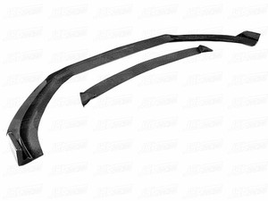 Labio de parachoques delantero de fibra de carbono (2 uds) para 2017-2018 <span class=keywords><strong>Audi</strong></span> <span class=keywords><strong>A3</strong></span> <span class=keywords><strong>s</strong></span>-<span class=keywords><strong>line</strong></span> S3 - Product Image 2