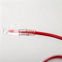 Cable LAN UTP Cat7 Cat8 de Grado Comercial con Aislamiento Reforzado para Conexiones Ininterrumpidas en Switches de Red de Oficina