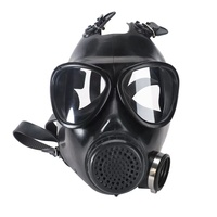 Masque à gaz nucléaire et chimique de survie de respirateur réutilisable de plein visage avec le filtre professionnel