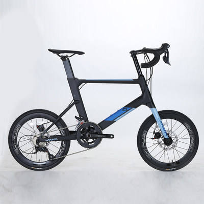 Java CL-CB 20 Inch Carbon Fiber BMX Mini Road Bike for Adults