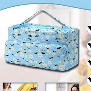 Populaire petite taille <span class=keywords><strong>vide</strong></span> tricot carré sac de rangement outil de tricot couture modèle sac à main bricolage outil sac de rangement - Product Image 3