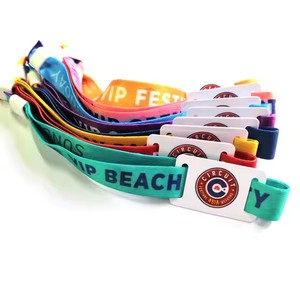 Pulsera de tela NFC y etiquetas de activos de chip NT213 Pulsera tejida <span class=keywords><strong>RFID</strong></span> para club nocturno y uso en fiestas - Product Image 2
