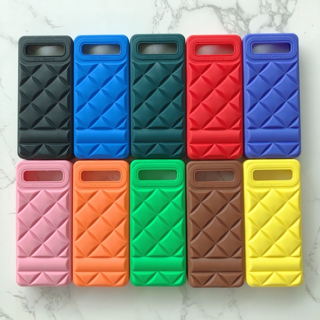 Factory Wholesale Price Anti-fall Shockproof Small Down Jacket Copper Coin Pattern Phone case for TECNO Infinix T302 T529 T484