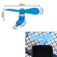 Mini-ventilateur portable USB Type-C pour téléphone portable, personnalisable avec logo, idéal pour la promotion, compatible iPhone et Android, vente en gros