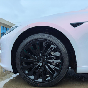 Decorar y proteger llantas de 18 pulgadas Tesla Modelo 3 <span class=keywords><strong>tapacubos</strong></span> 18 pulgadas ajuste 2024 a 2025 para Tesla modelo 3 cubierta de rueda 18 pulgadas - Product Image 2