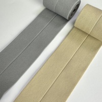 Bande élastique pliable de 6 cm en nylon et élasthanne souple, large sangle élastique pour la confection de robes, vêtements, pantalons, ceintures et bandes de taille pour survêtements