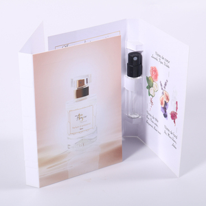 Cartes d'échantillons de parfum personnalisées imprimées, cartes testeurs de parfum en bouteille de 2 ml, cartes d'échantillons de parfum - Product Image 3