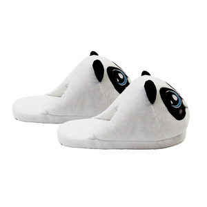 Pantofole Panda morbide su misura pantofole animali Panda <span class=keywords><strong>peluche</strong></span> uniche - Product Image 4
