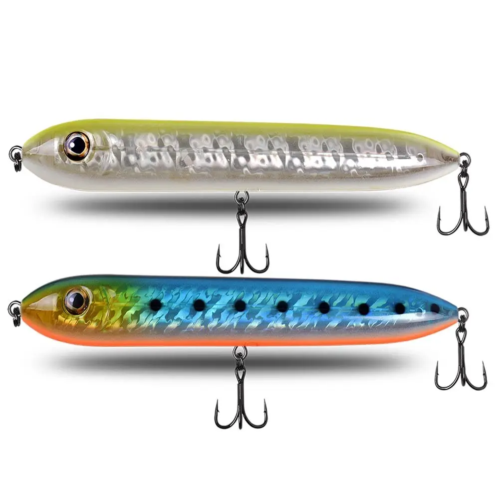 RISING Customized Hard 210mm 110g Top Water Floating Ocean Boat Tuna GT Pike Bass Saltwater Fishing Plug Pencil Bait Lure