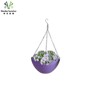 Cloudronbo — ensemble de Pots de planteur suspendus, <span class=keywords><strong>pot</strong></span> en plastique coloré pour jardin extérieur ou maison, prix d'usine - Product Image 3