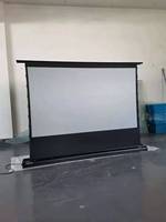 Écran de projection en PVC blanc motorisé de 100 pouces