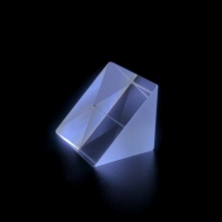 H-K9L de haute qualité 50*50*50mm verre optique BK7 miroir d'enquête prisme à Angle droit à 90 degrés avec revêtement AR