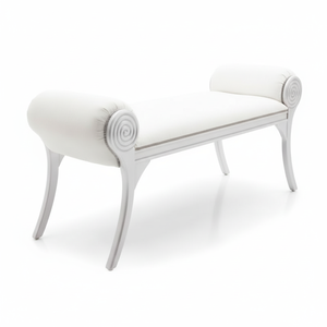 Moderno sgabello pieghevole in metallo ottomano per l'ingresso camera da letto casa Hotel giardino interno decorazione Versatile mobili per la casa - Product Image 1