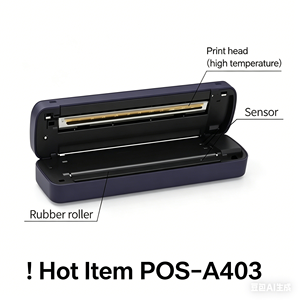 Impresora Térmica Portátil POS A4 de 210 mm, Impresora Inalámbrica, Controlador de Impresora, Aplicación, Programa, <span class=keywords><strong>PDF</strong></span>, <span class=keywords><strong>Documento</strong></span> <span class=keywords><strong>Word</strong></span>, Máquina de Impresión de Papel A4 - Product Image 3