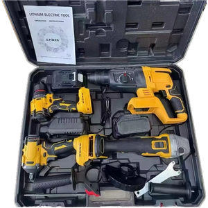 Elektrisch Accuboormachine Draagbaar Handheld Elektrisch Gereedschap Met Variabele Snelheid Gereedschapssets Voor Boren En Schroeven - Product Image 1