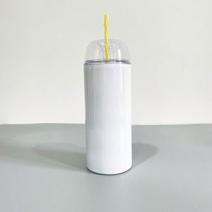 Snow Globe Tumbler 12oz 24oz Dome Lid Blank Sublimation DIY Craft with Straw for <b>Kids</b> Projects - Product Image 2