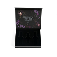Boîte cadeau en papier recyclable écologique personnalisée de haute qualité avec gaufrage pour ensembles de maquillage, collections cosmétiques, beauté de luxe