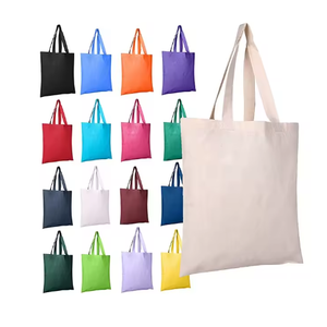 Bolso de Mano de Lona de Color Sólido Personalizable, Bolso de Hombro de Lona, Bolso de Mano de Lona de Color Sólido Personalizado - Product Image 5